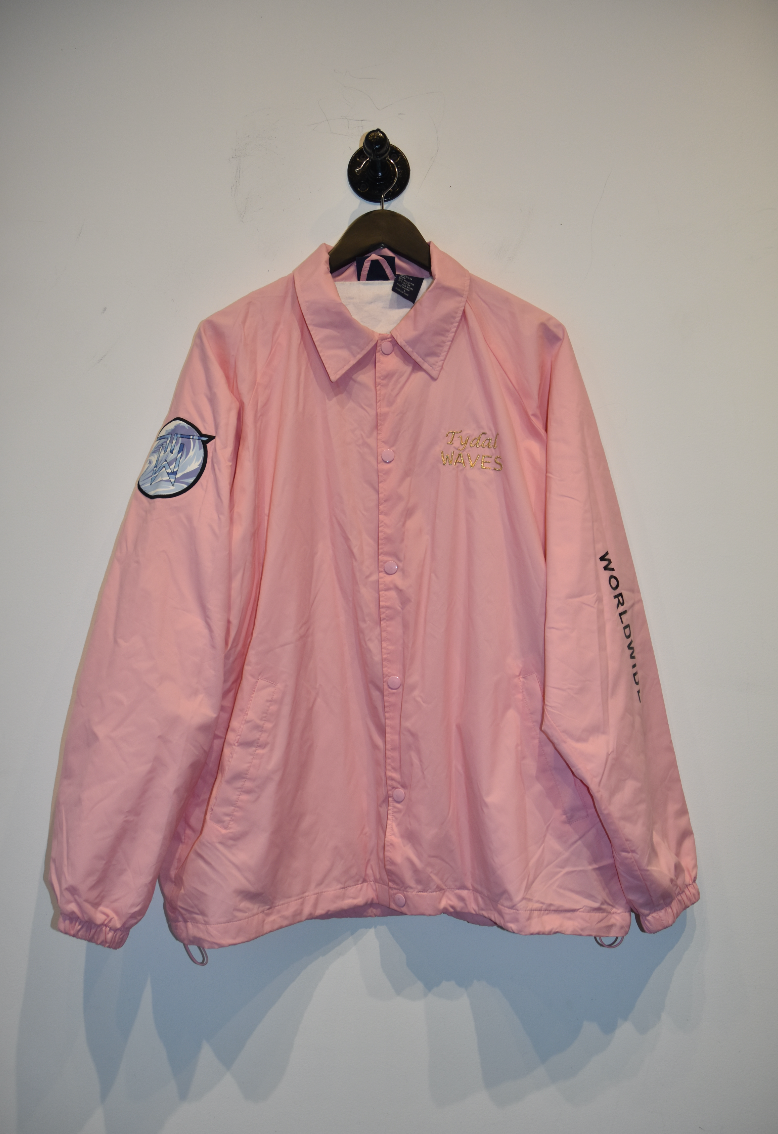 Pink Tydal Waves Unisex Jacket